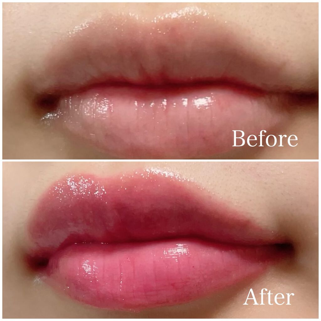 レブロン キス グロウ バーム N 004 デイジー グロウ/REVLON/口紅を使ったクチコミ（3枚目）