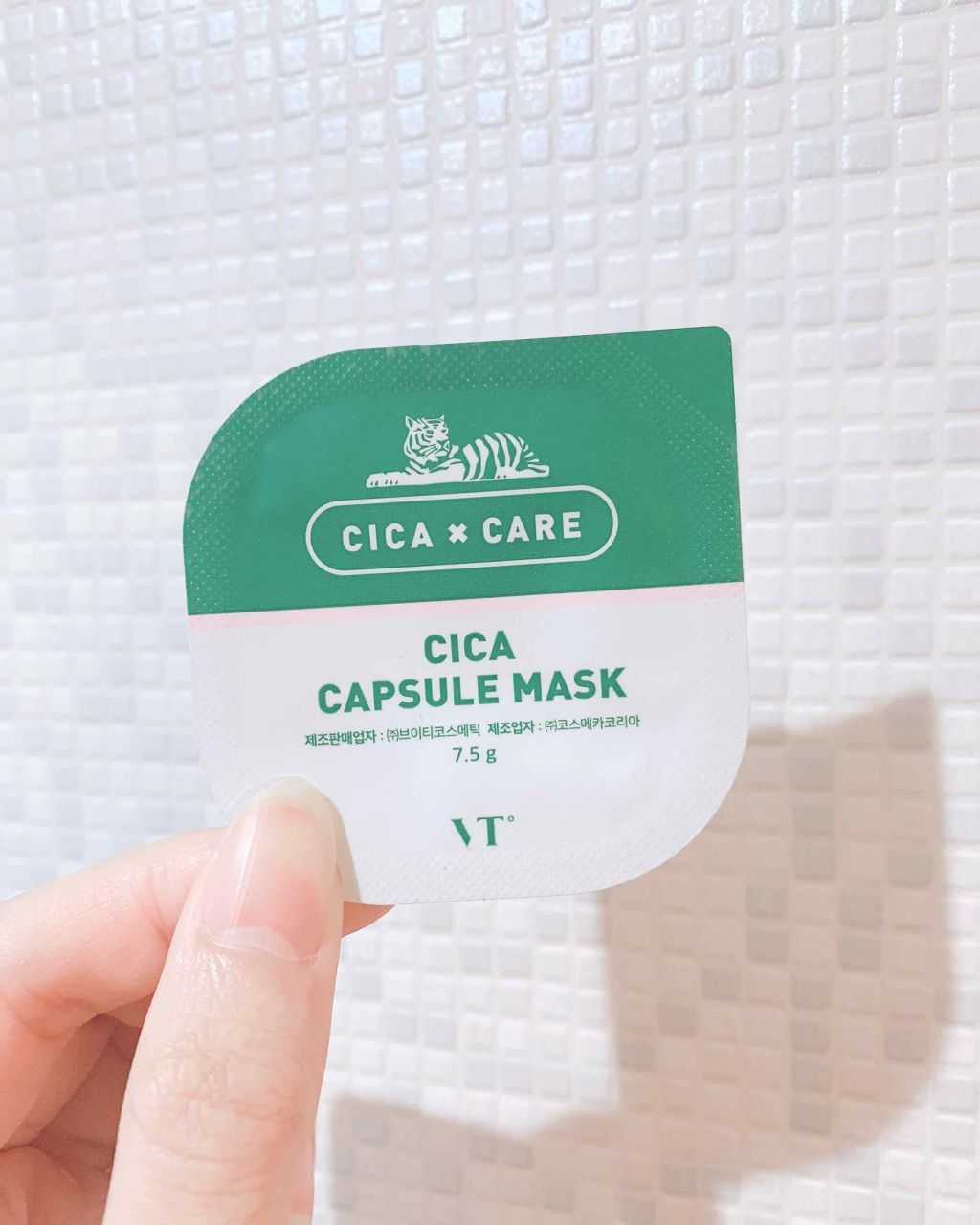 CICA カプセルマスク/VT/洗い流すパック・マスクを使ったクチコミ(2枚目)