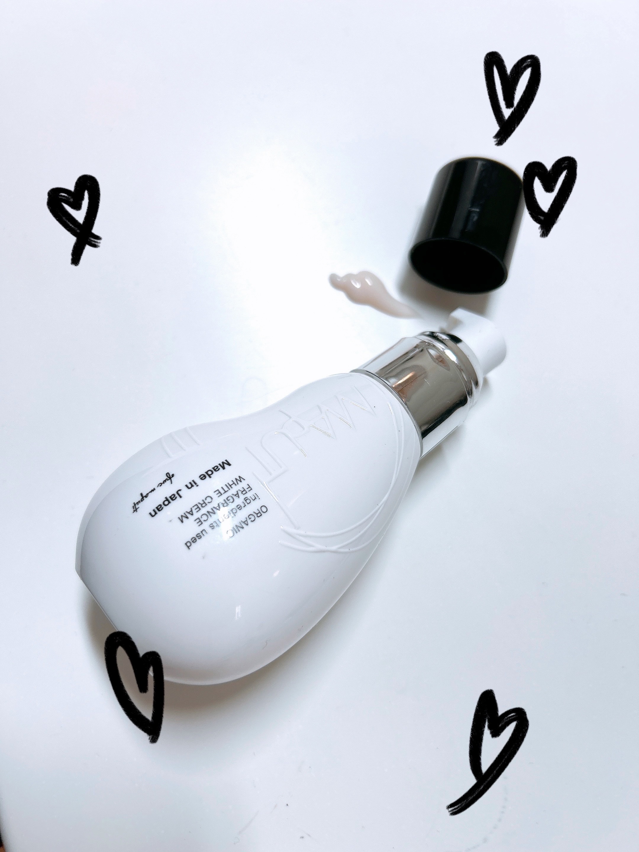 オーガニックフレグランスホワイトクリーム/MAPUTI/デリケートゾーンケアを使ったクチコミ（1枚目）