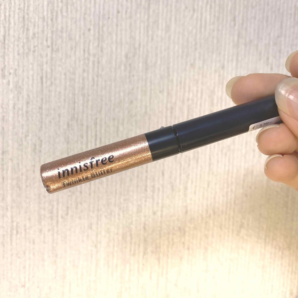 トゥインクル グリッター/innisfree/リキッドアイライナーを使ったクチコミ（1枚目）