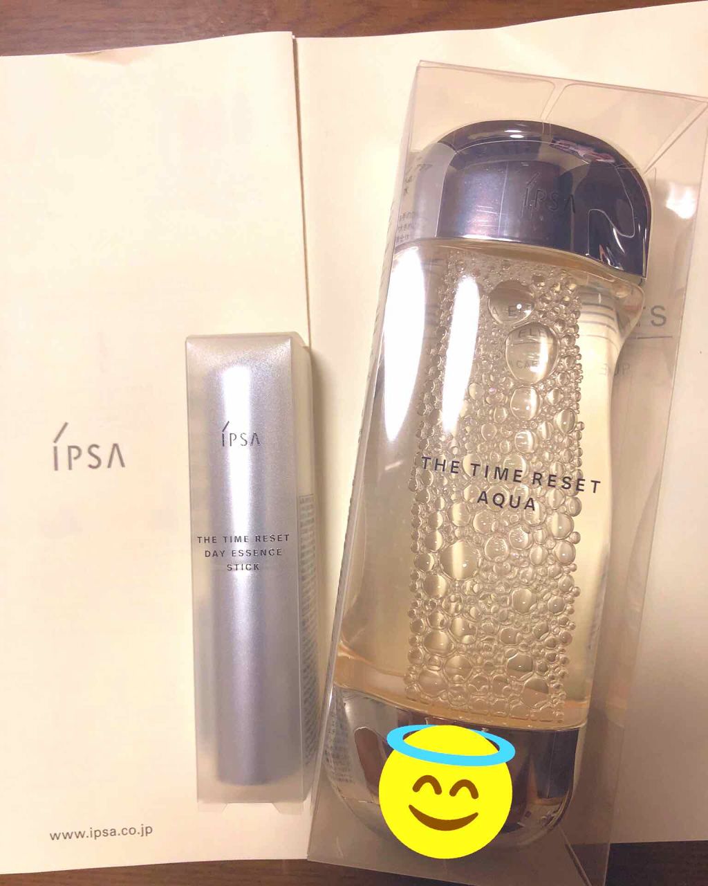 ザ・タイムR デイエッセンススティック/IPSA/美容液を使ったクチコミ（1枚目）