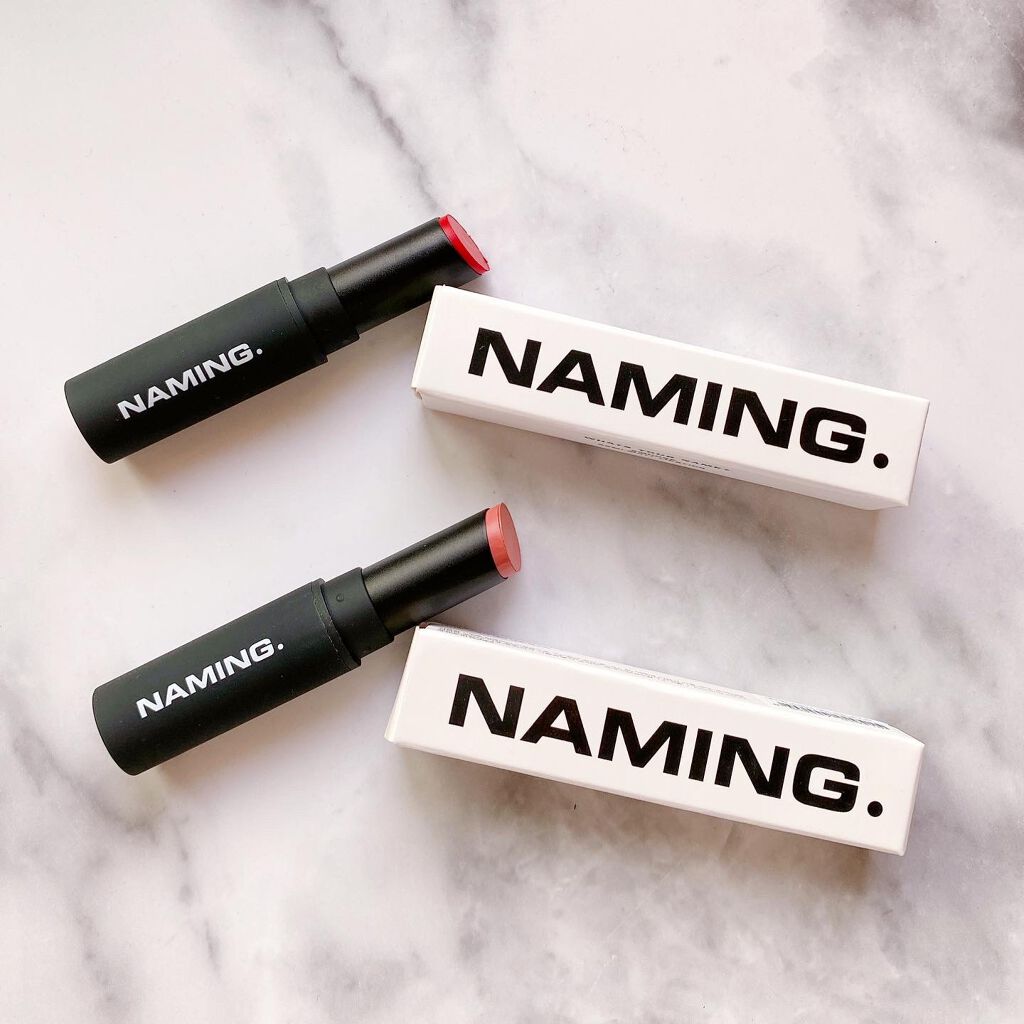 スマッジセミマットリップスティック/NAMING./口紅を使ったクチコミ(2枚目)