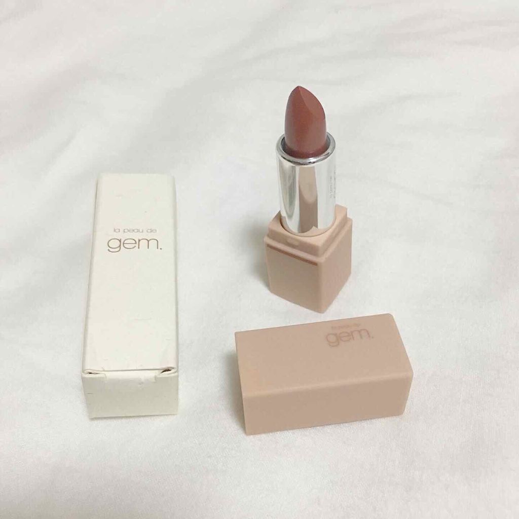 gemini lip stick(tint)/la peau de gem./口紅を使ったクチコミ(1枚目)