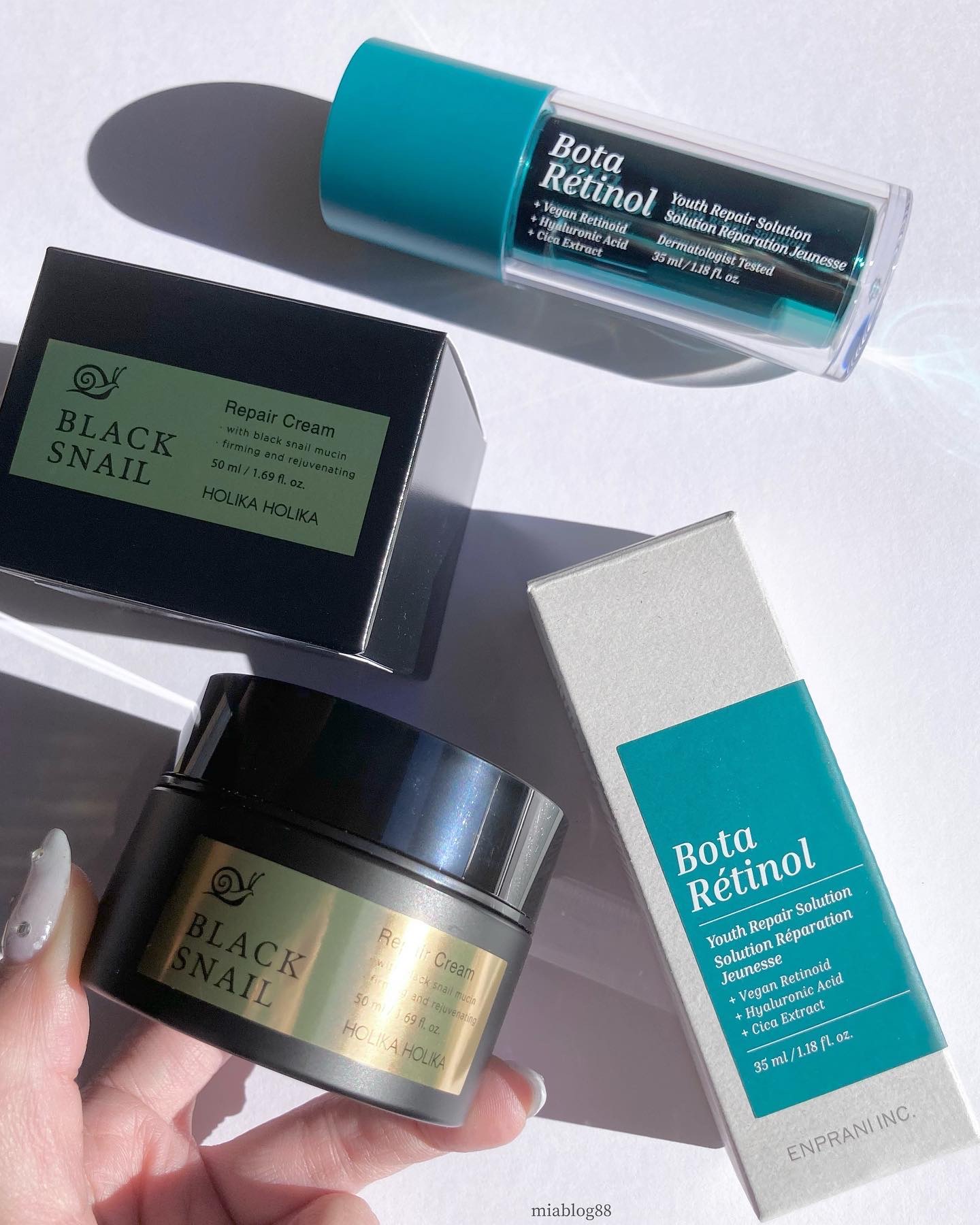 プライム ユース  ブラック スネイル リペアクリーム/HOLIKA HOLIKA/フェイスクリームを使ったクチコミ（2枚目）