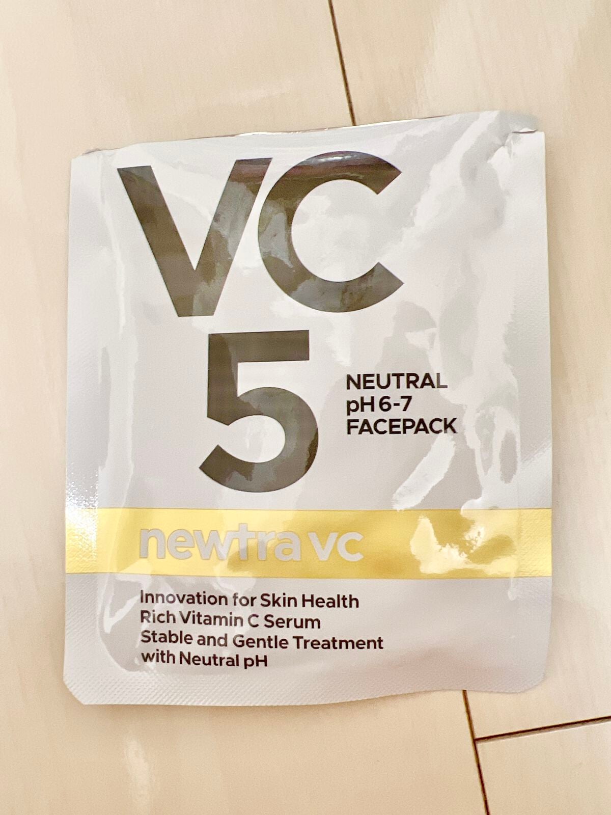 newtra VC 5 フェイスマスク/newtra vc/シートマスク・パックを使ったクチコミ(1枚目)