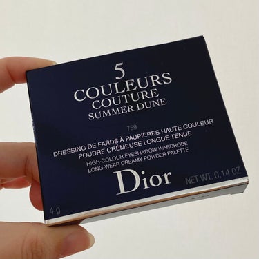 サンク クルール クチュール ＜サマー デューン＞ 759 デューン（生産終了）/Dior/アイシャドウパレットを使ったクチコミ（2枚目）