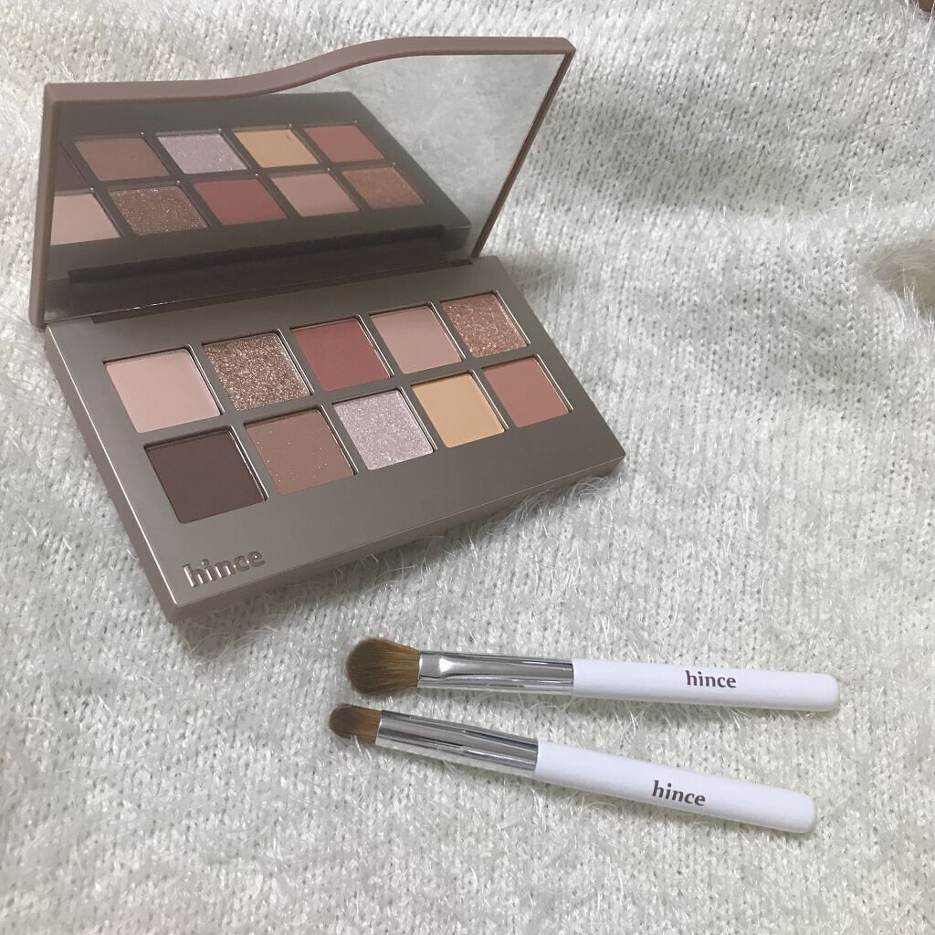 ニューデップスアイシャドウパレット/hince/アイシャドウパレットを使ったクチコミ(1枚目)
