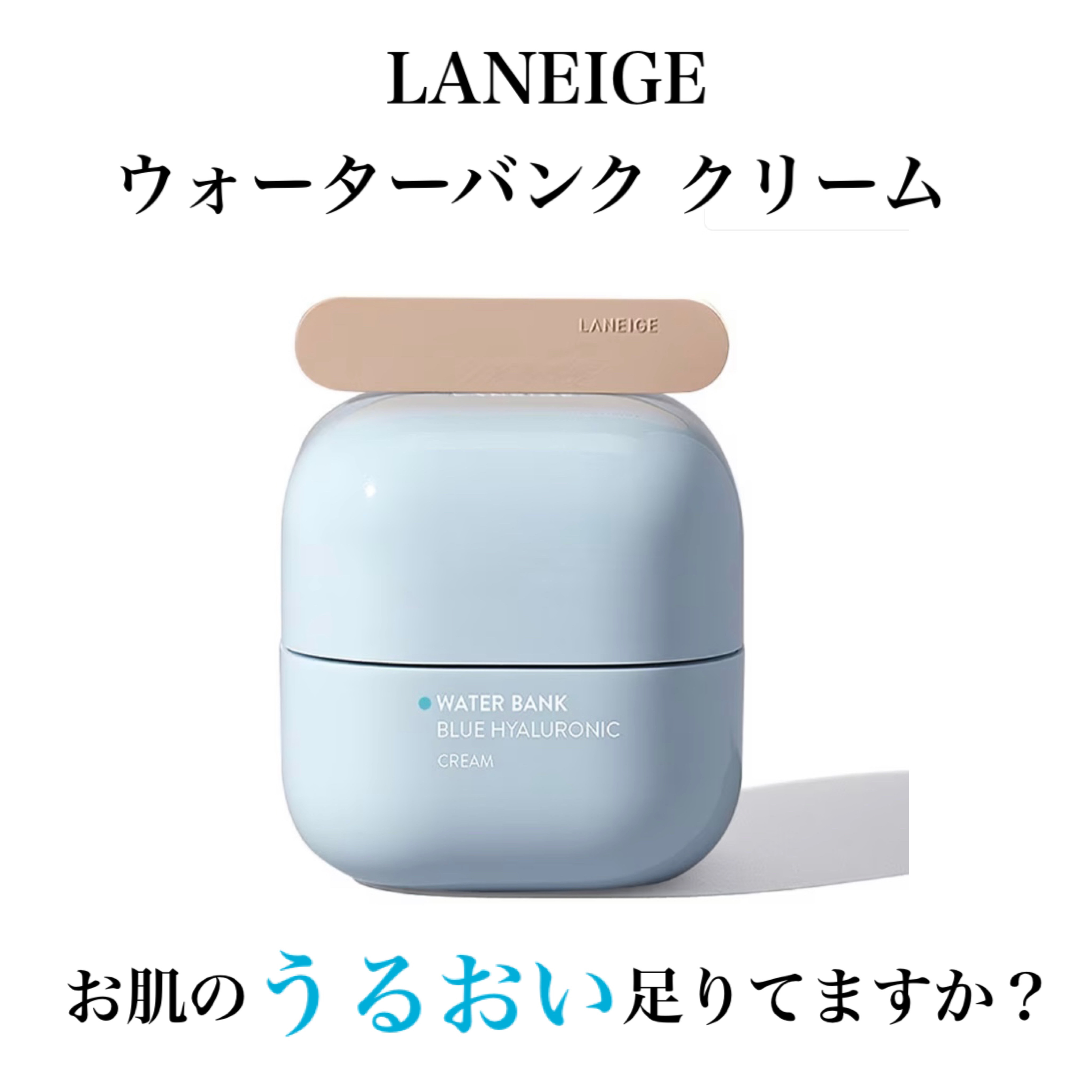 ウォーターバンク ジェルクリーム/LANEIGE/フェイスクリームを使ったクチコミ（1枚目）