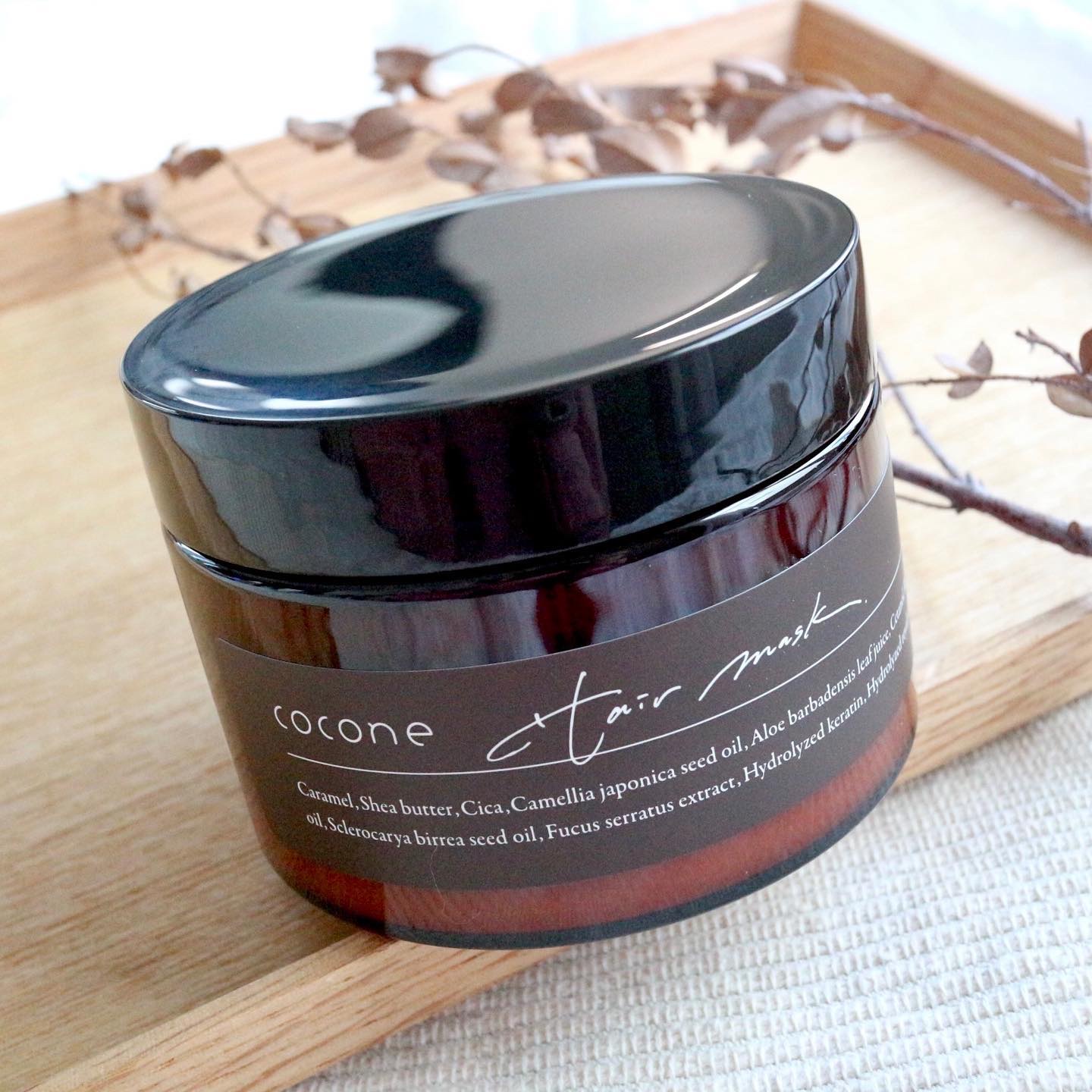 モイスチュアリペア ヘアマスク/cocone/ヘアマスク・ヘアパックを使ったクチコミ（2枚目）