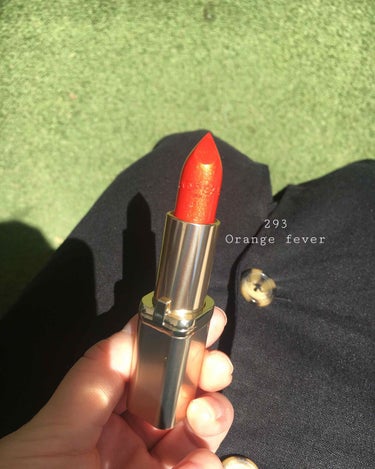 ひとめぼれすぎた🍊
L’Oreal Paris color riche 293 orange fever
(Australia 🇦🇺にて購入)


*2枚目のスウォッチの写真、商品名間違えちゃってます！