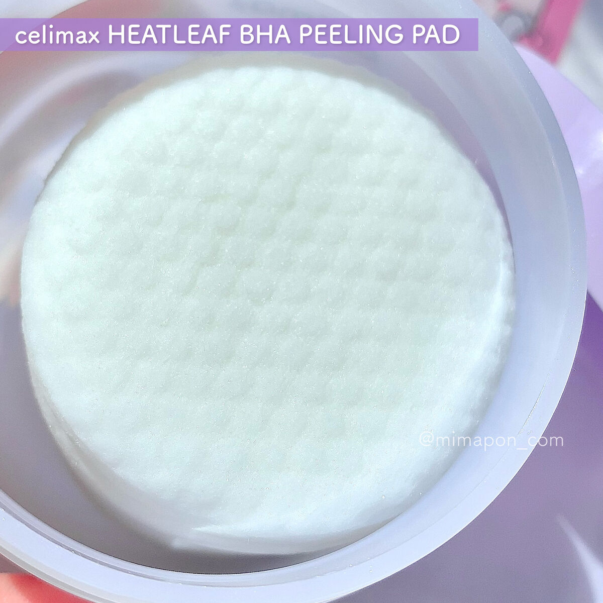 BHA消しゴムピーリングパッド/celimax/トナーパッドを使ったクチコミ（3枚目）