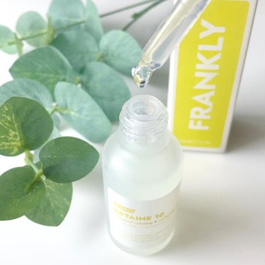 Frankly ベタイン10セラムのクチコミ「🌿 ベタイン10セラム
FRANKLY
 
原価を公開しているFRANKLYのベタイン10セラ.....」（2枚目）