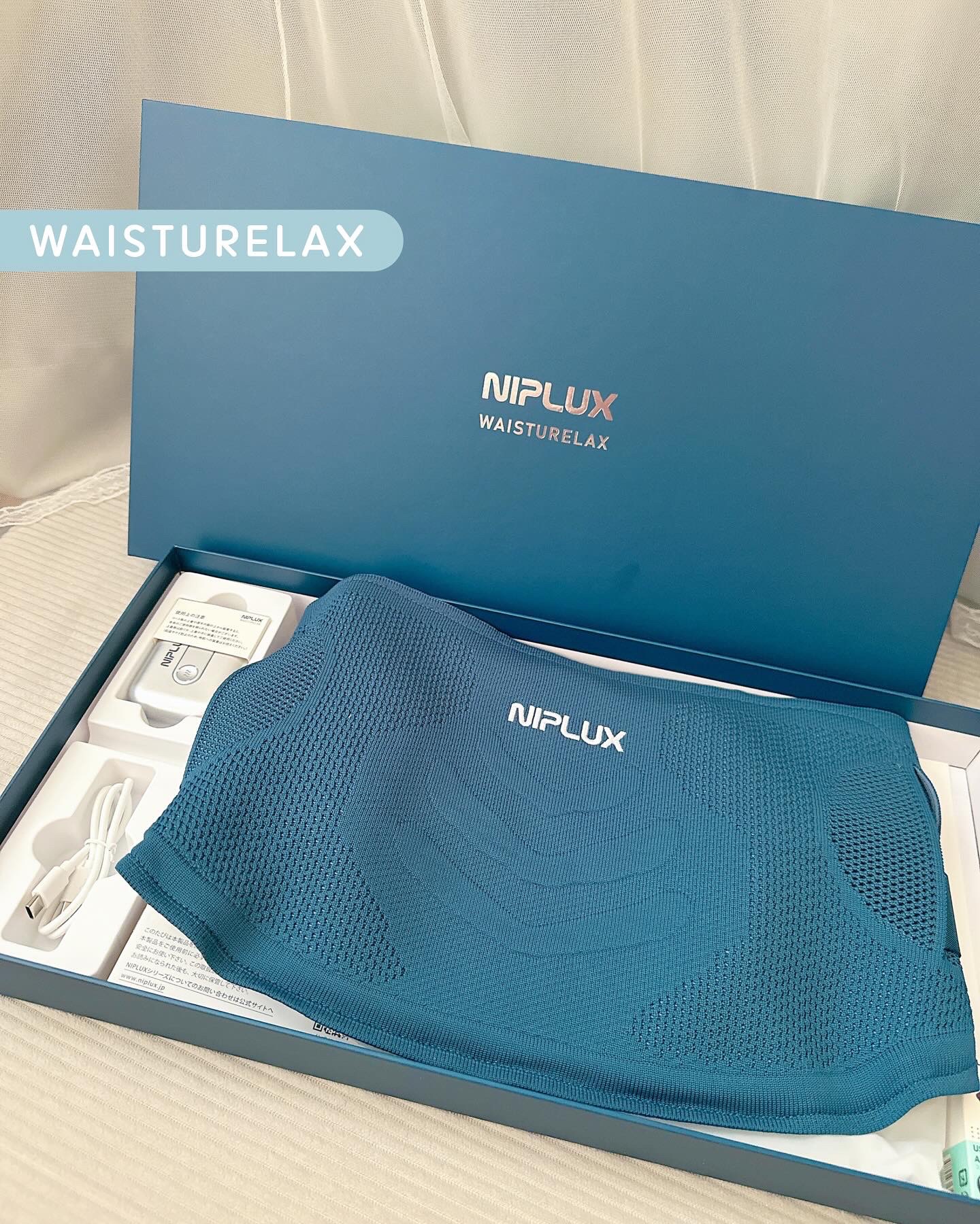 WAISTURELAX/NIPLUX/ボディケア美容家電を使ったクチコミ（1枚目）