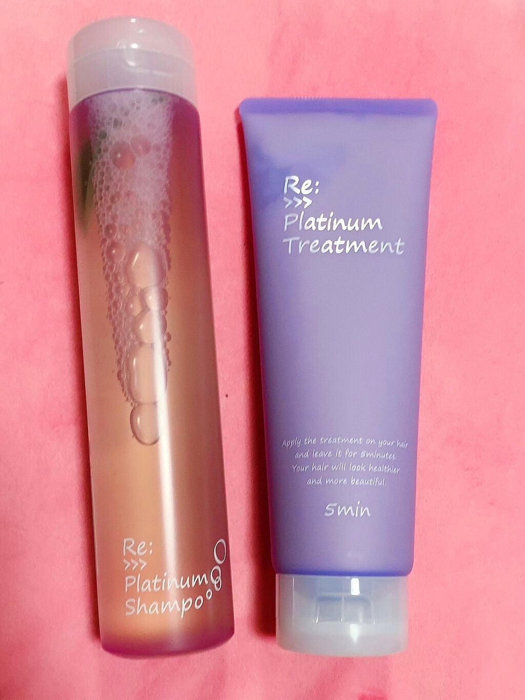 プラチナムシャンプー/Re:>>>/サロンシャンプーを使ったクチコミ(1枚目)