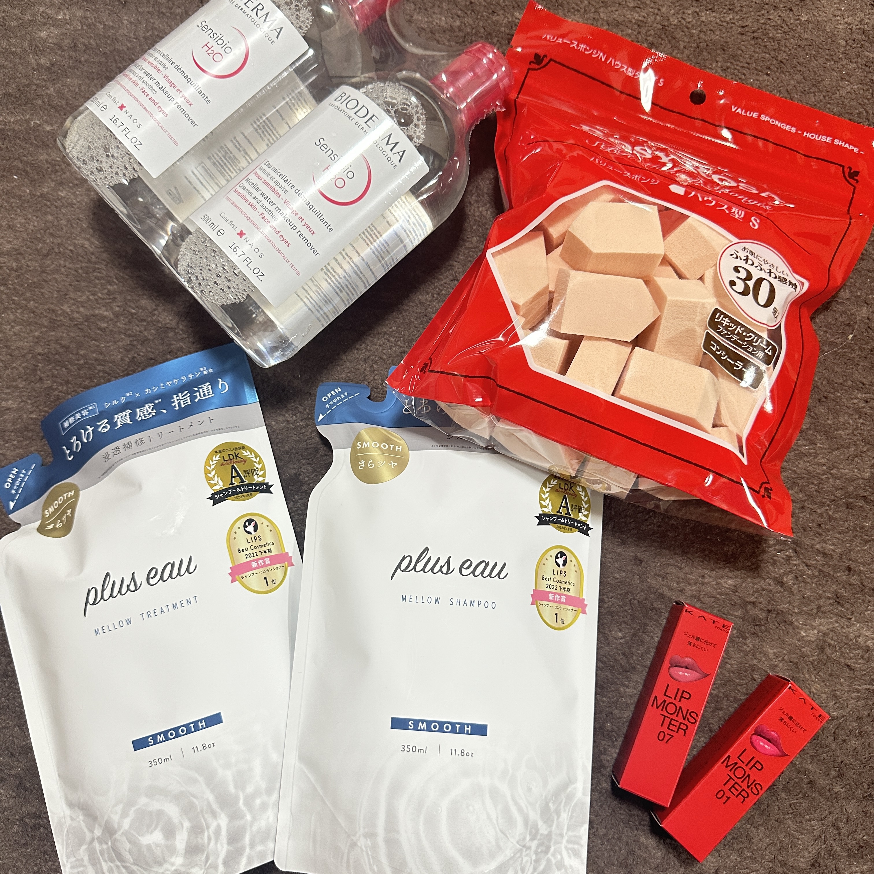 バリュースポンジN ハウス型タイプS 30P/ロージーローザ/パフ・スポンジを使ったクチコミ（1枚目）