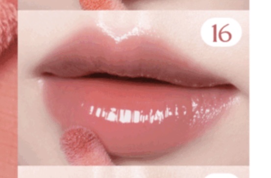 インク グラスティング リップ グロス 16 オール ザット ベリー(ALL THAT BERRY)/PERIPERA/リップグロスを使ったクチコミ（3枚目）