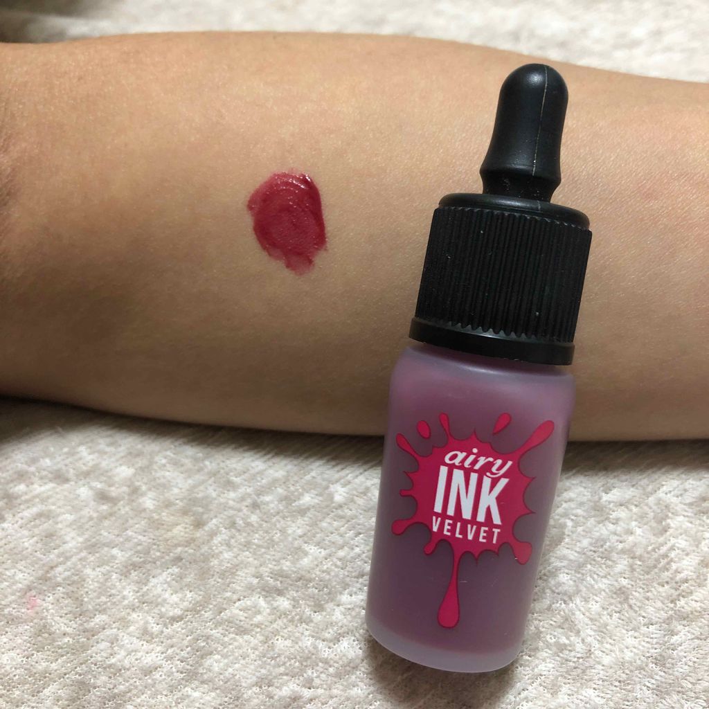 インク エアリー ベルベット/PERIPERA/口紅を使ったクチコミ(1枚目)