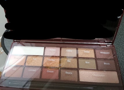 アイラブチョコレート/MAKEUP REVOLUTION/アイシャドウパレットを使ったクチコミ(1枚目)