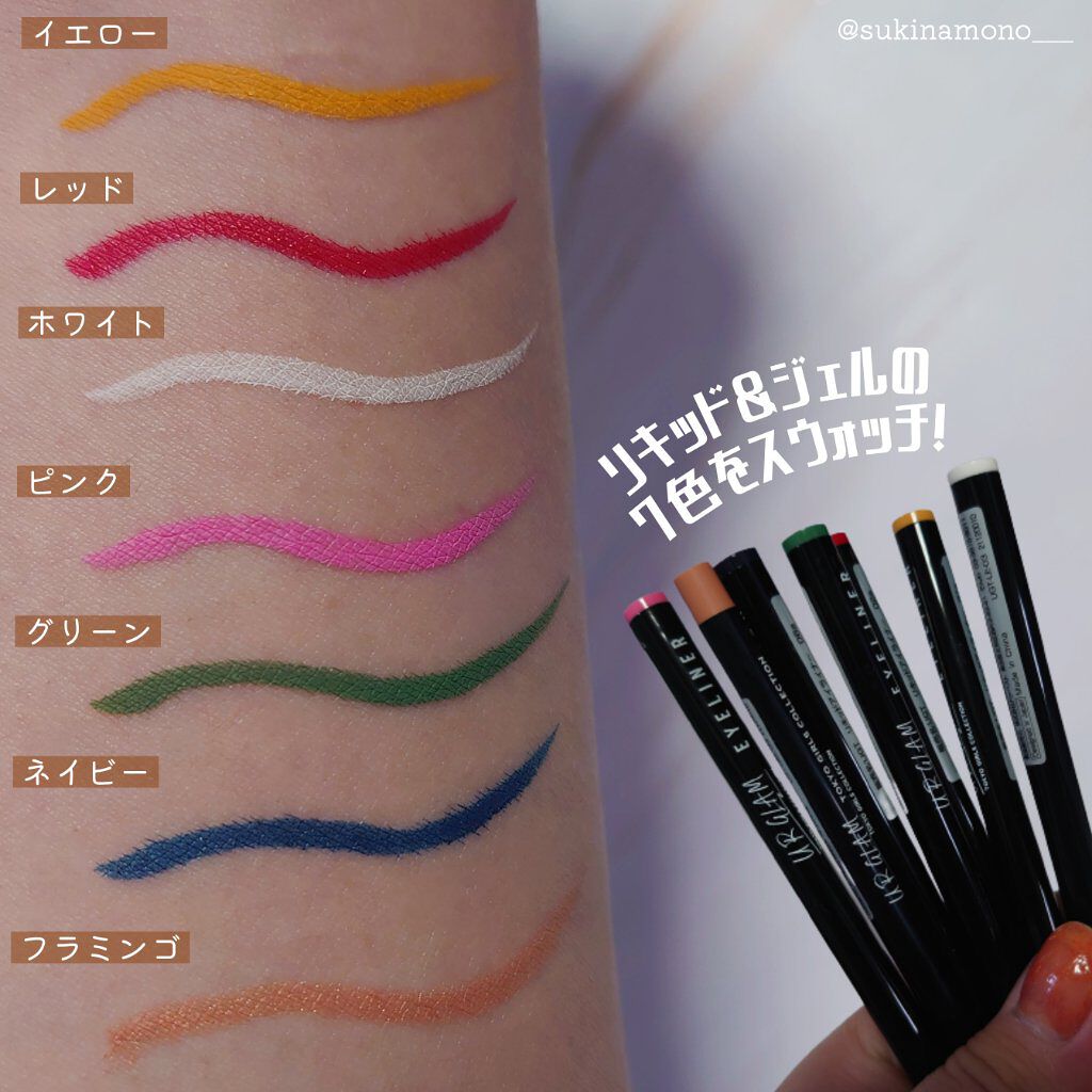  UR GLAM　GEL EYELINER/U R GLAM/ジェルアイライナーを使ったクチコミ（2枚目）
