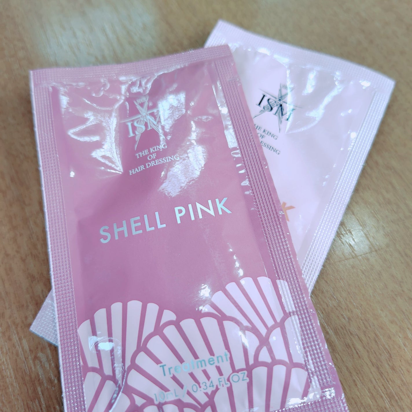 SHELL PINK シャンプー/トリートメント/ISM/市販シャンプーを使ったクチコミ(1枚目)