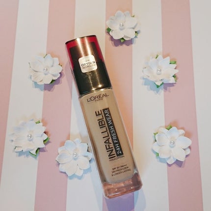 インファリブル フレッシュウェア ファンデーション/ロレアル パリ/リキッドファンデーションを使ったクチコミ(1枚目)