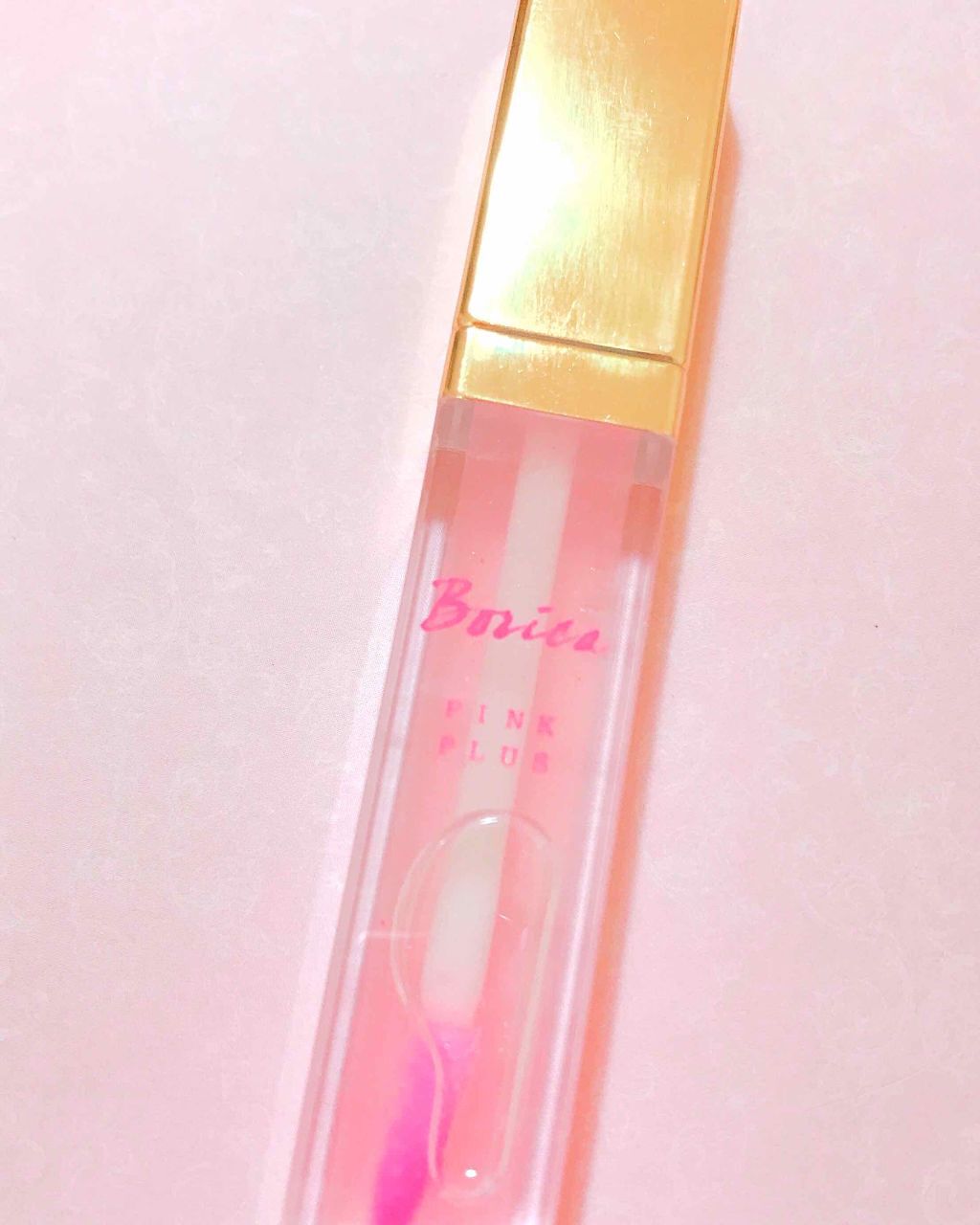 リッププランパー ピンクプラス/Borica/リップグロスを使ったクチコミ(1枚目)