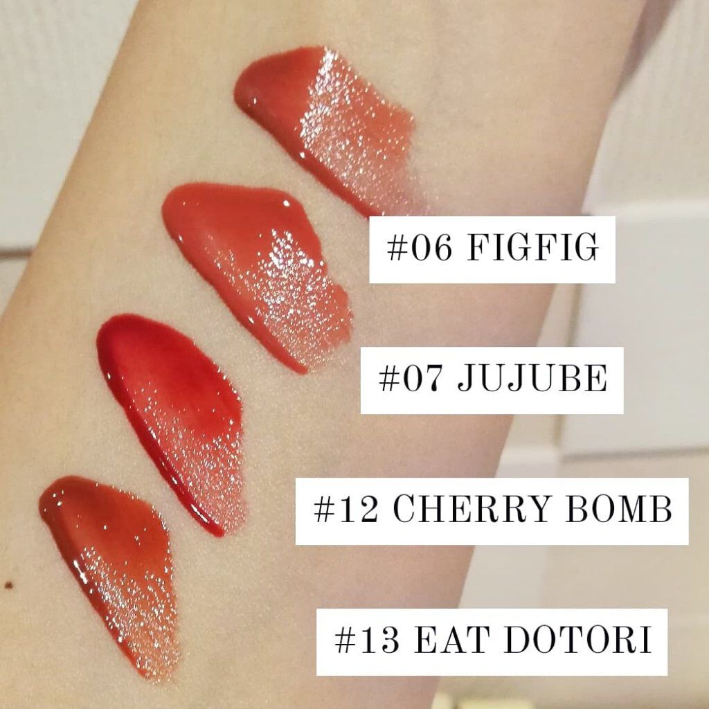 ジューシーラスティングティント/rom&nd/リップティントを使ったクチコミ（1枚目）