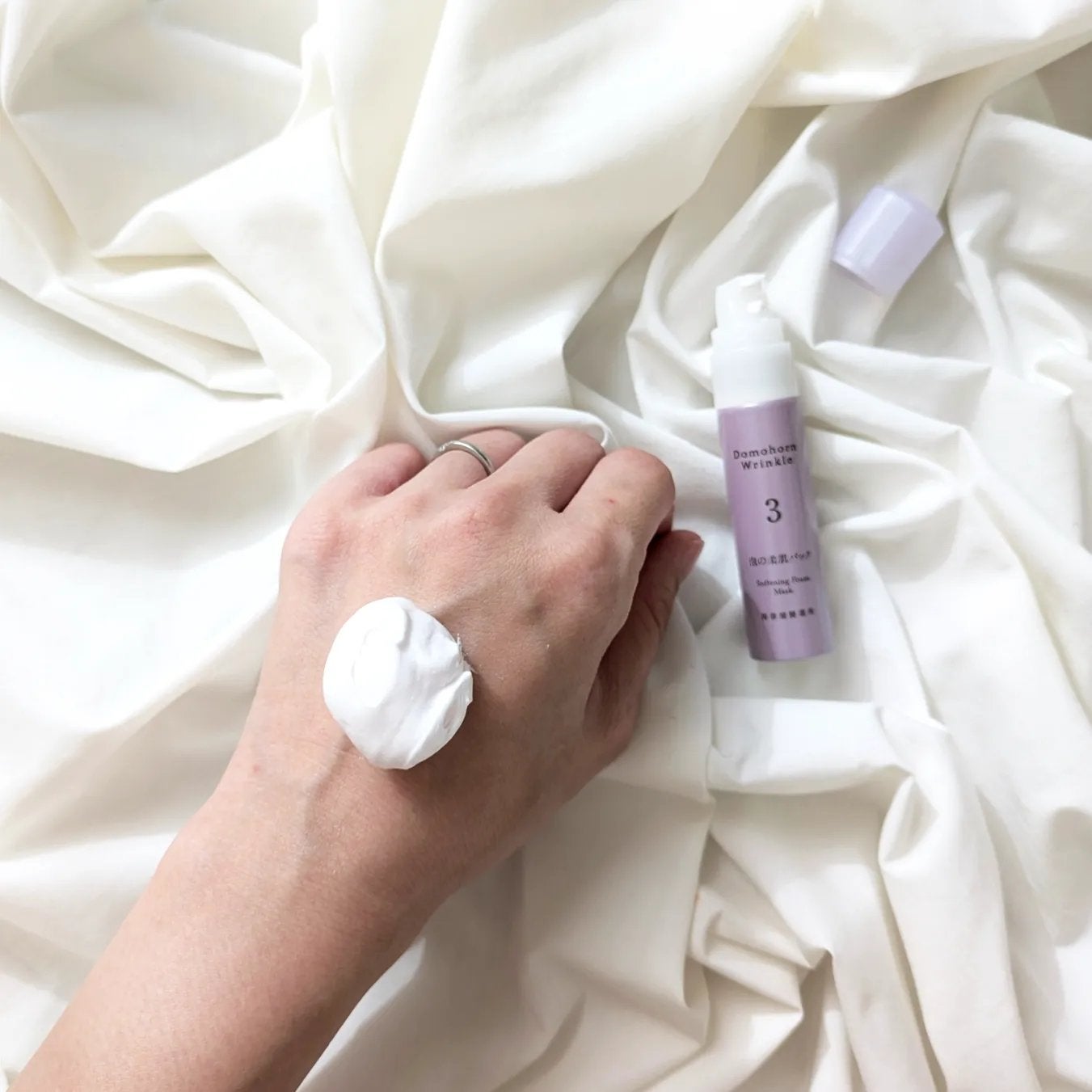 泡の柔肌パック/ドモホルンリンクル/洗い流すパック・マスクを使ったクチコミ(4枚目)