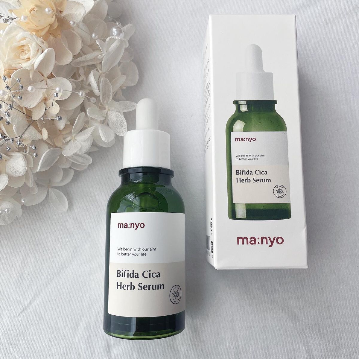ビフィダシカハーブセラム/manyo/美容液を使ったクチコミ(1枚目)