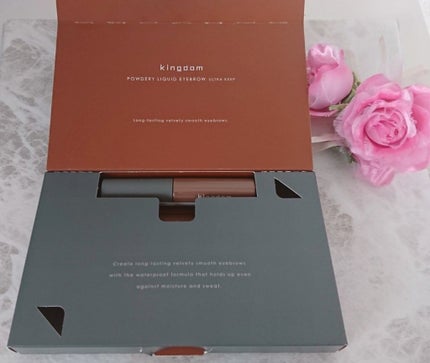 パウダリーリキッドアイブロウ ウルトラキープ /キングダム/リキッドアイブロウを使ったクチコミ(2枚目)