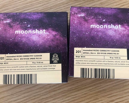 マイクロコレクトフィットクッション/moonshot/クッションファンデーションを使ったクチコミ(1枚目)