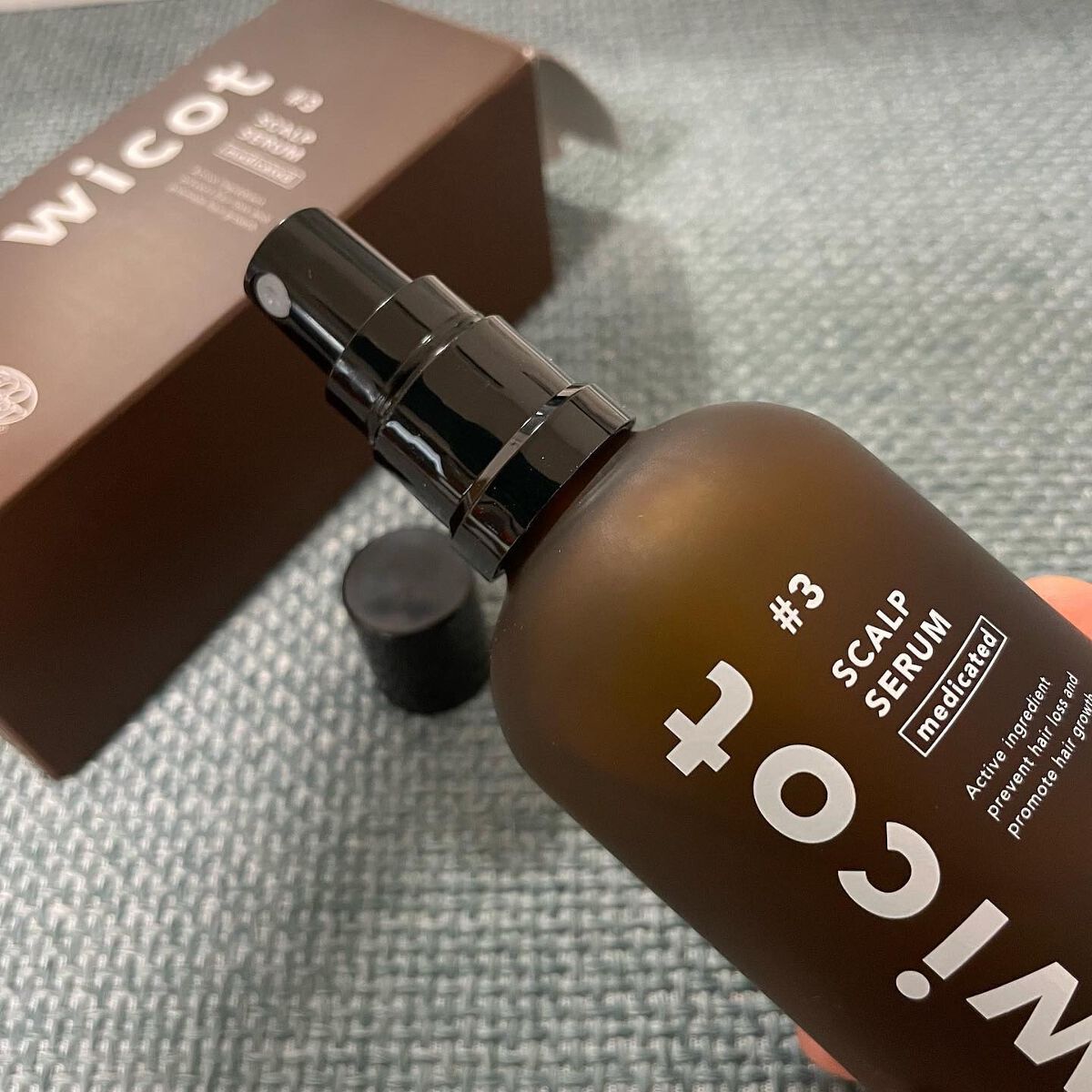 薬用スカルプセラム/wicot/頭皮ローションを使ったクチコミ(2枚目)