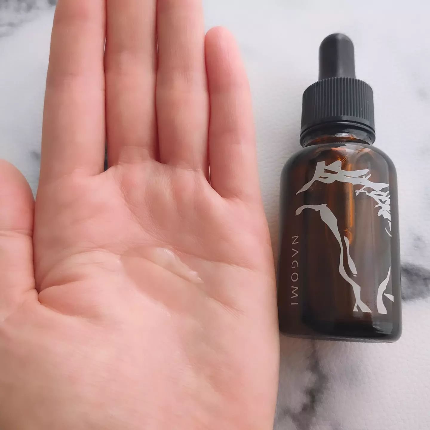 ⾺プラセンタエキス原液美容液/＆NAGOMI/美容液を使ったクチコミ（3枚目）