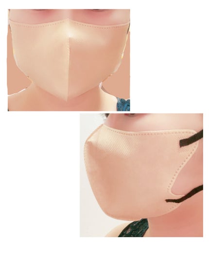 3D立体マスク/CICIBELLA/マスクを使ったクチコミ(3枚目)