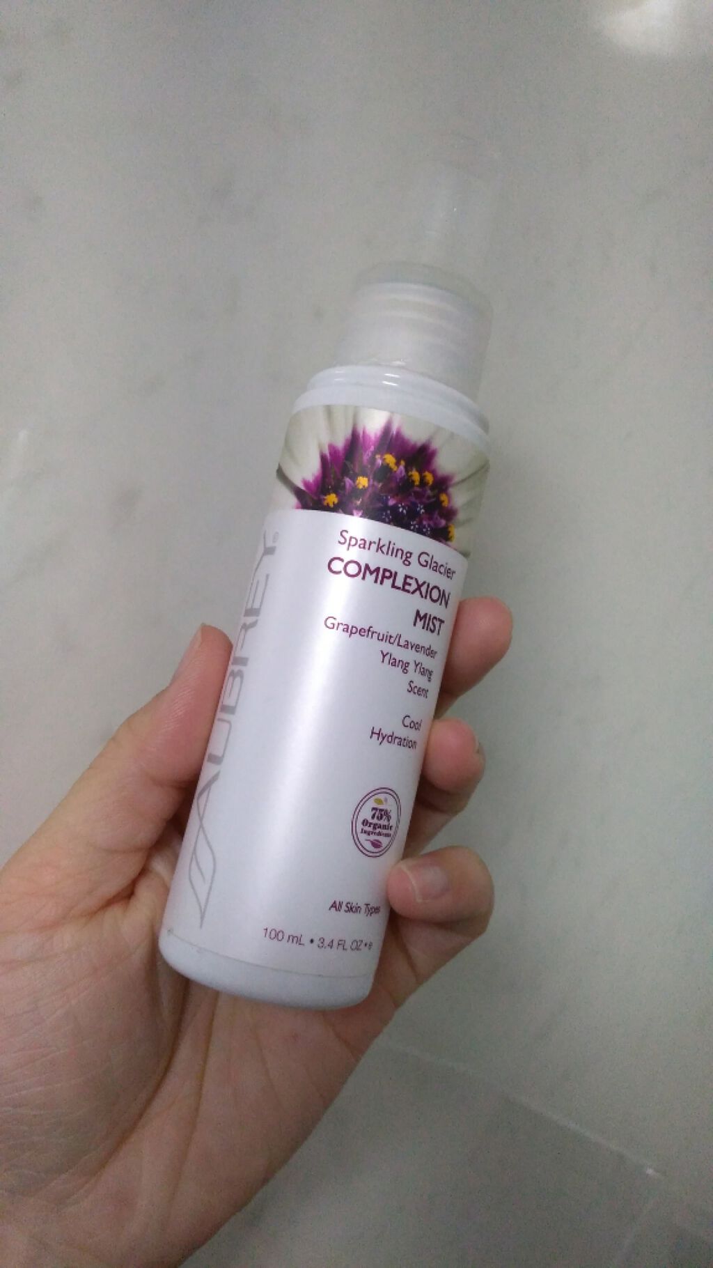 Aubrey Organics(海外)  スパークリング グレーシャー コンプレクション ミスト with フラゴニア