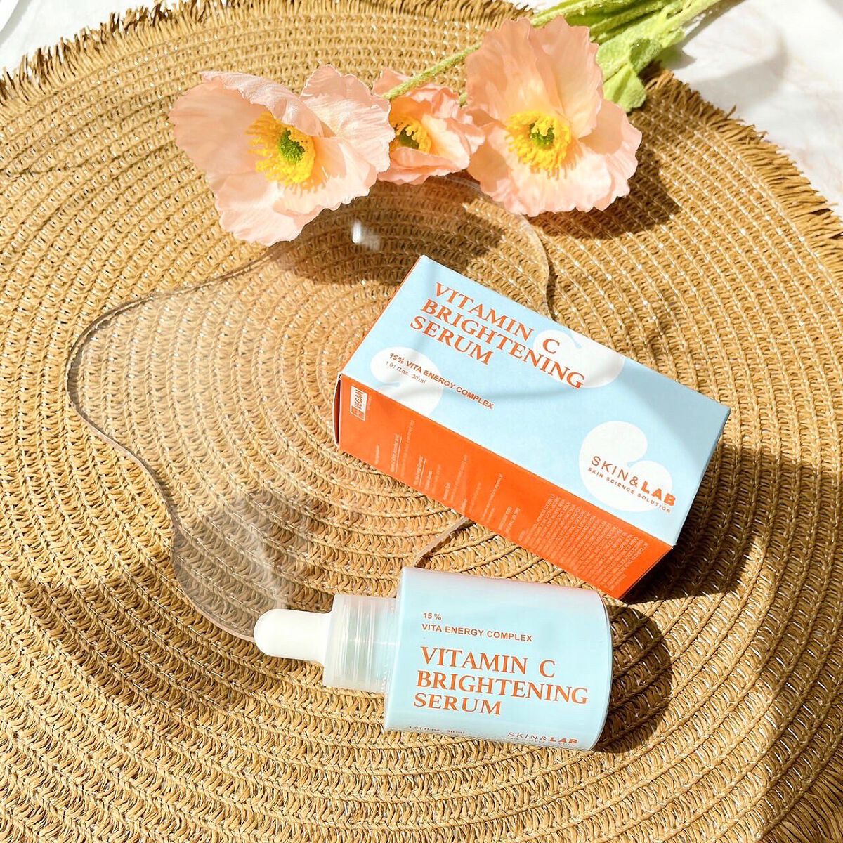 ビタミンCブライトニングセラム /SKIN&LAB/美容液を使ったクチコミ（1枚目）