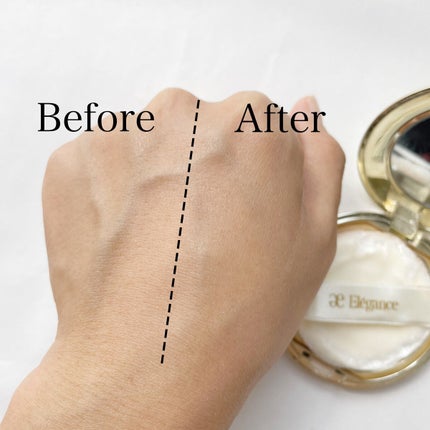 ラ プードル オートニュアンス/Elégance/プレストパウダーを使ったクチコミ(4枚目)