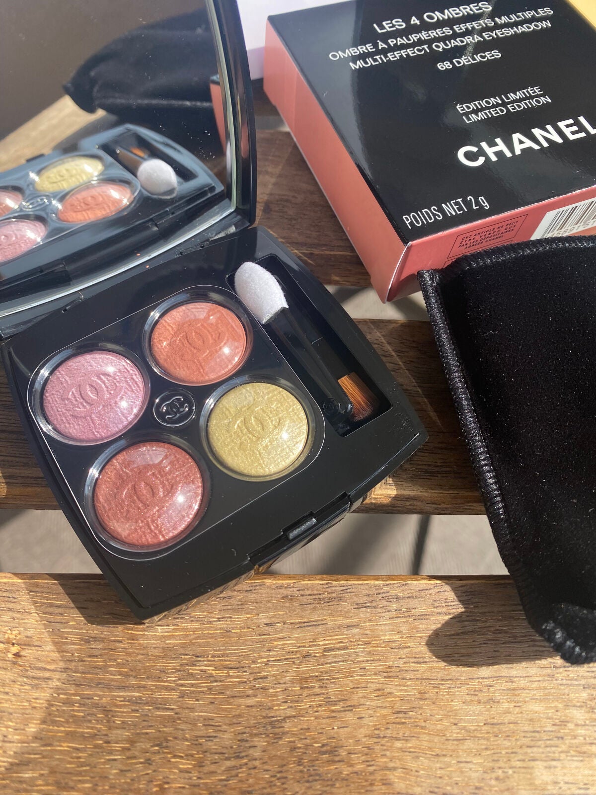 レ キャトル オンブル/CHANEL/アイシャドウパレットを使ったクチコミ(1枚目)