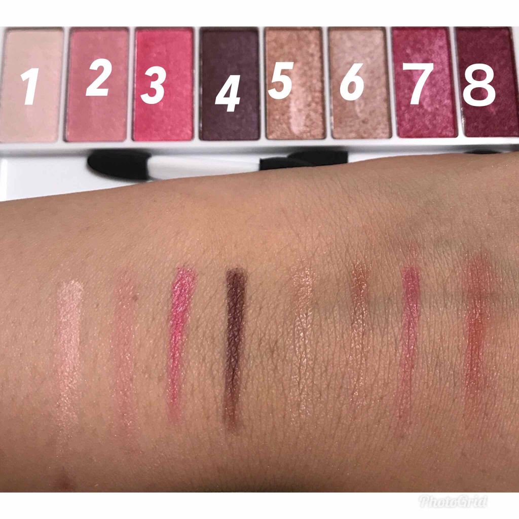 スイーツコレクション/マリブビューティー/アイシャドウパレットを使ったクチコミ（2枚目）