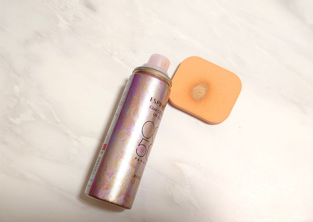 ひんやりタッチ CCスプレー UV 50 K/ESPRIQUE/CCクリームを使ったクチコミ(2枚目)