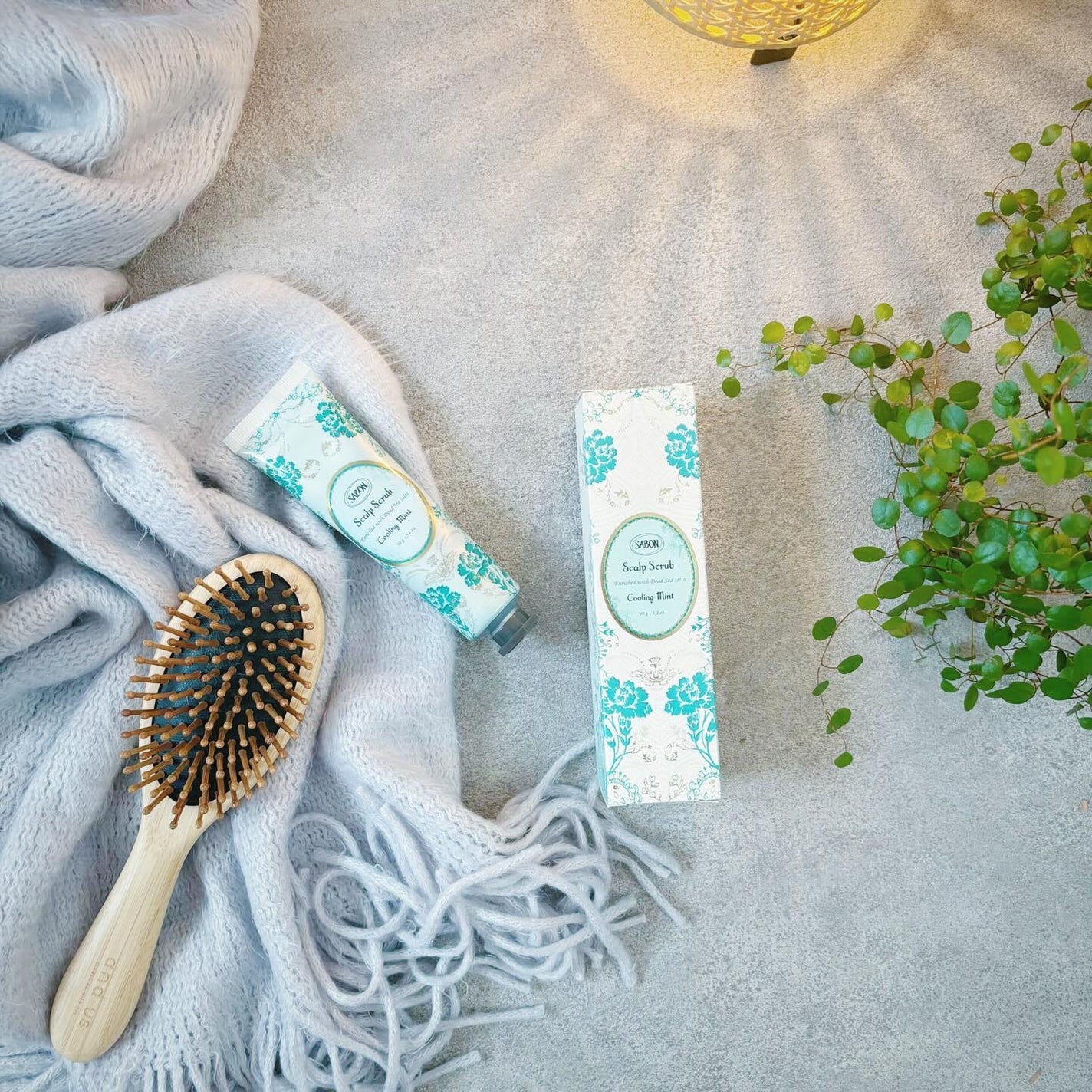 ヘッドスクラブ リフレッシング(ミント)/SABON/ヘッドスクラブを使ったクチコミ(1枚目)