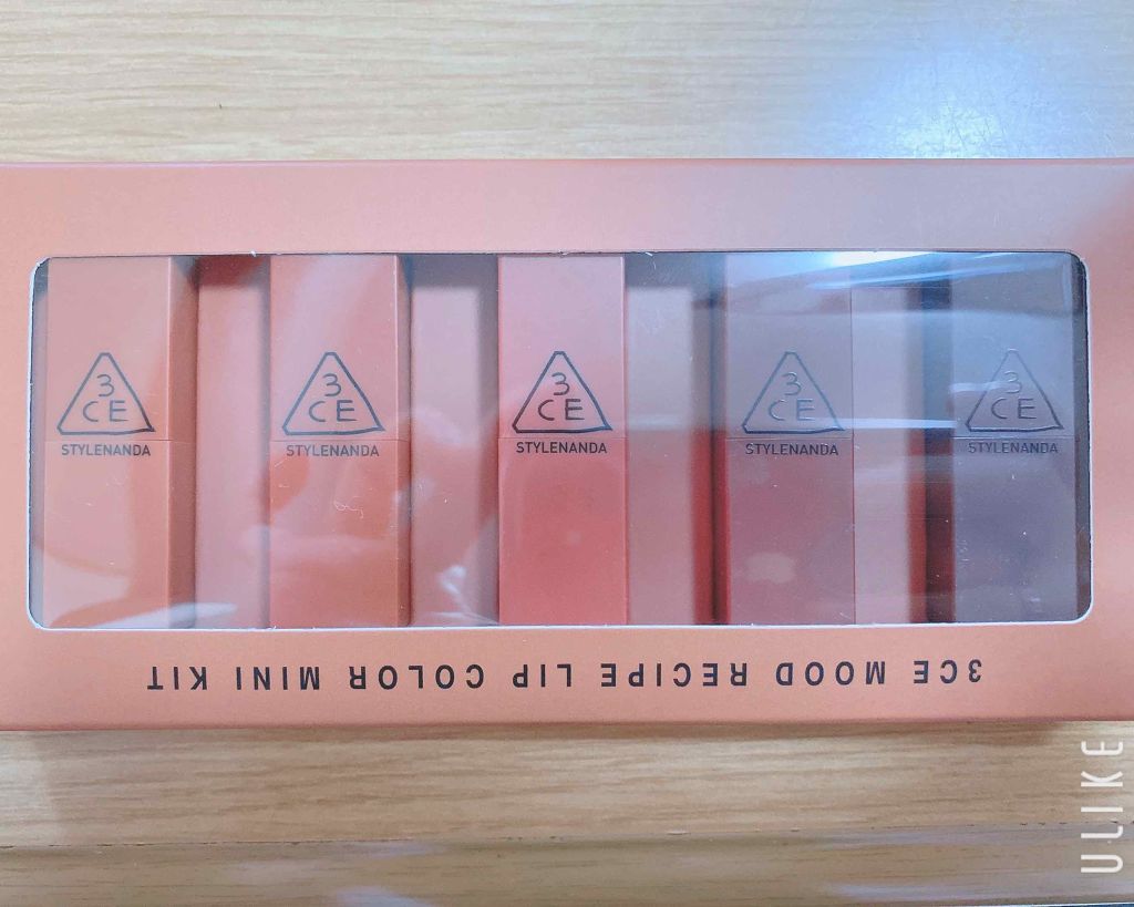 3CE LIP COLOR MINI KIT/3CE/口紅を使ったクチコミ（1枚目）