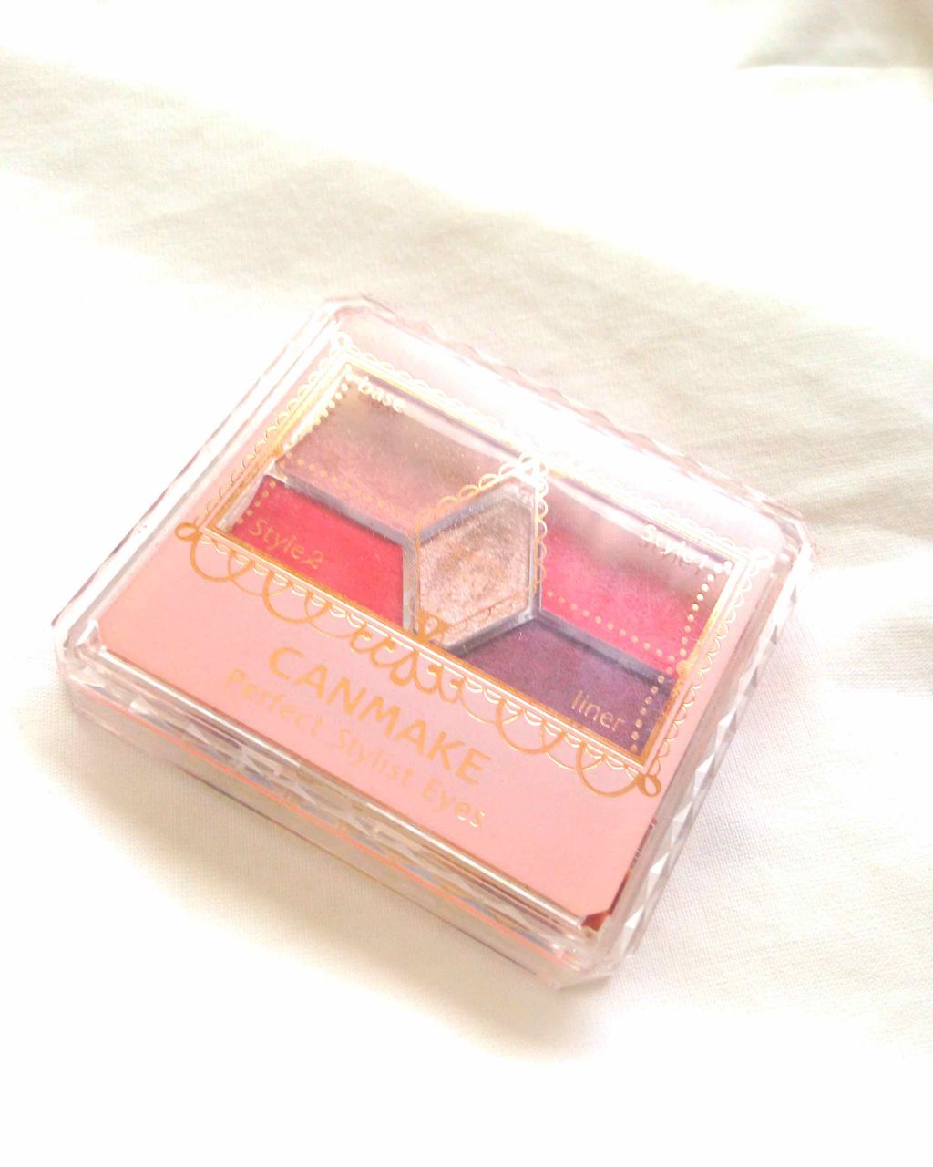 【旧品】パーフェクトスタイリストアイズ/キャンメイク/アイシャドウパレットを使ったクチコミ(2枚目)