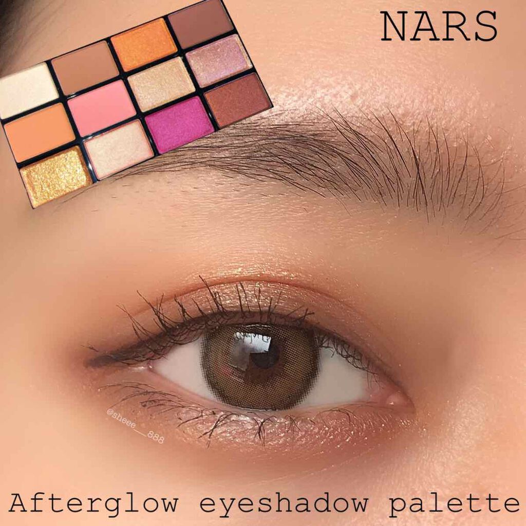 アフターグロー アイシャドーパレット/NARS/アイシャドウパレットを使ったクチコミ（1枚目）