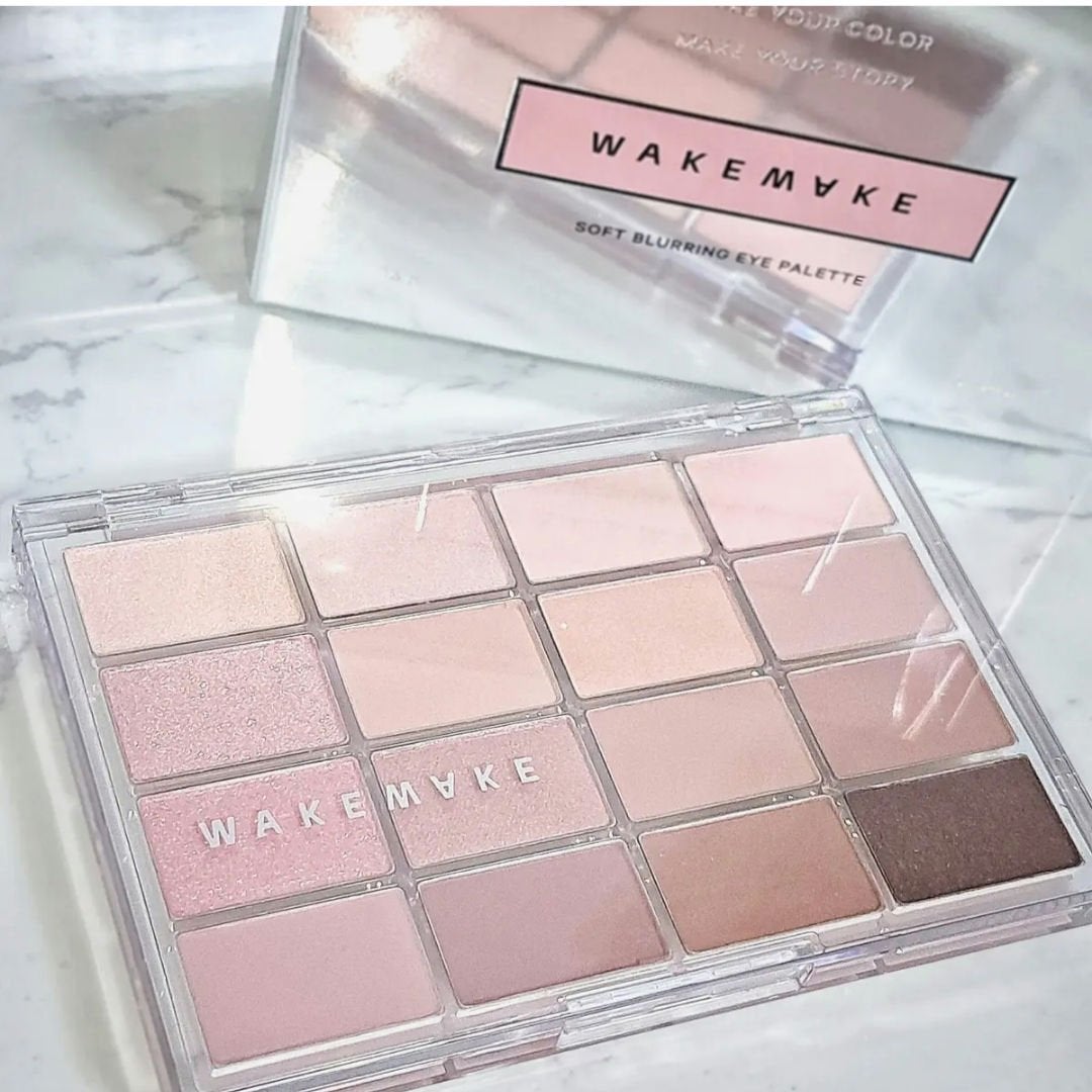 ソフトブラーリングアイパレット/wakemake/アイシャドウパレットを使ったクチコミ(5枚目)