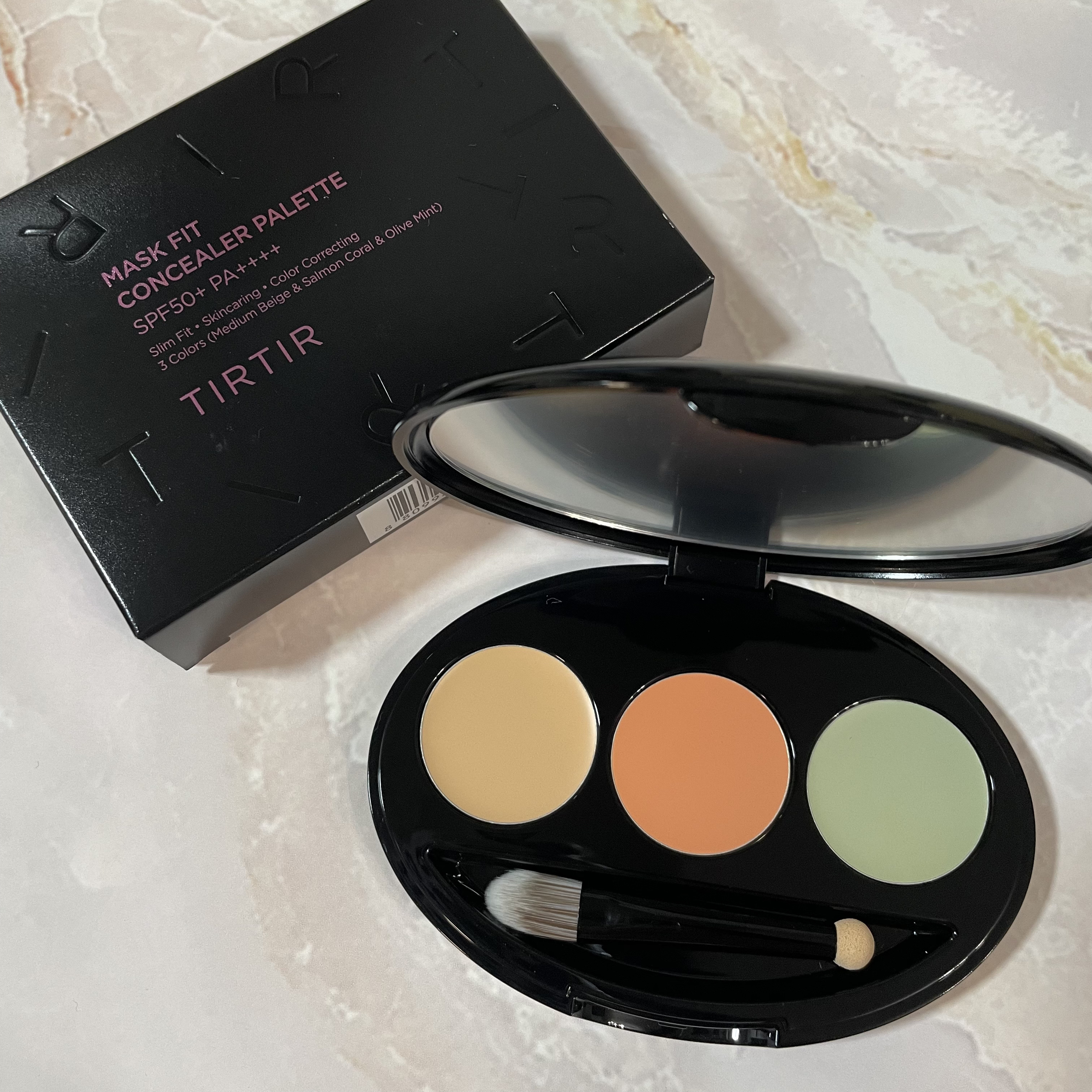 マスクフィット コンシーラーパレット 02 ミディアム/TIRTIR(ティルティル)/パレットコンシーラーを使ったクチコミ（1枚目）