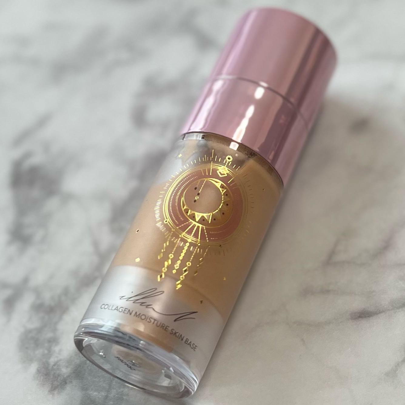 コラーゲンモイスチャースキンベース/illuN/化粧下地を使ったクチコミ（3枚目）