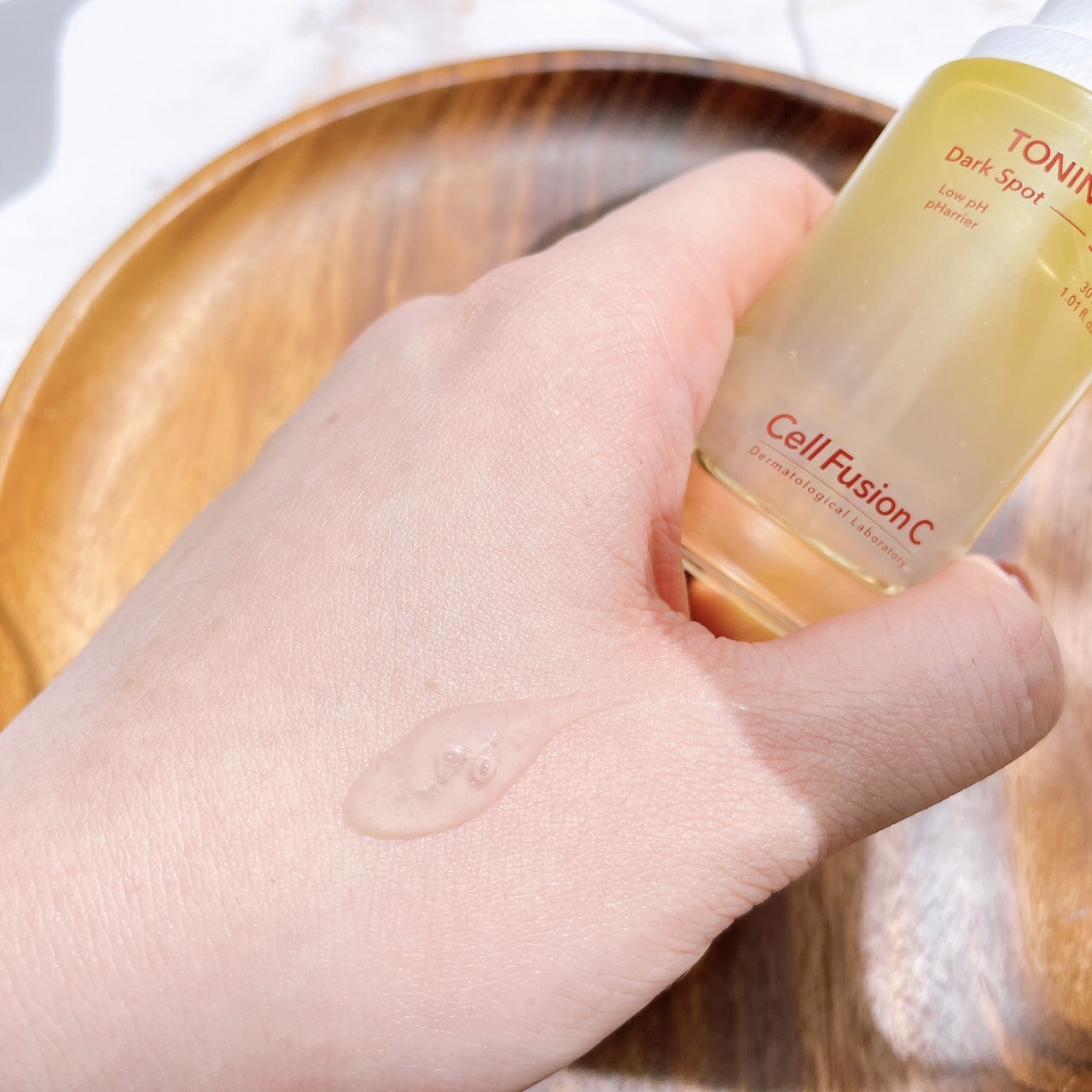 トーニングCくすみセラム/Cell Fusion C(セルフュージョンシー)/美容液を使ったクチコミ（3枚目）