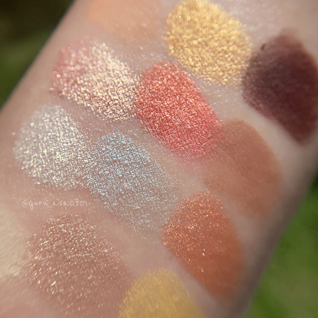 Étendu Palette   SOLEIL LA PLAGE/VISEART/アイシャドウパレットを使ったクチコミ（3枚目）