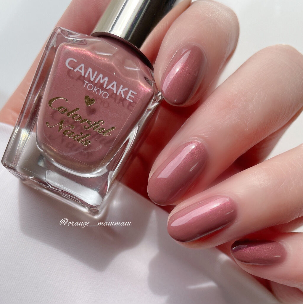 カラフルネイルズ/キャンメイク/マニキュアを使ったクチコミ（3枚目）